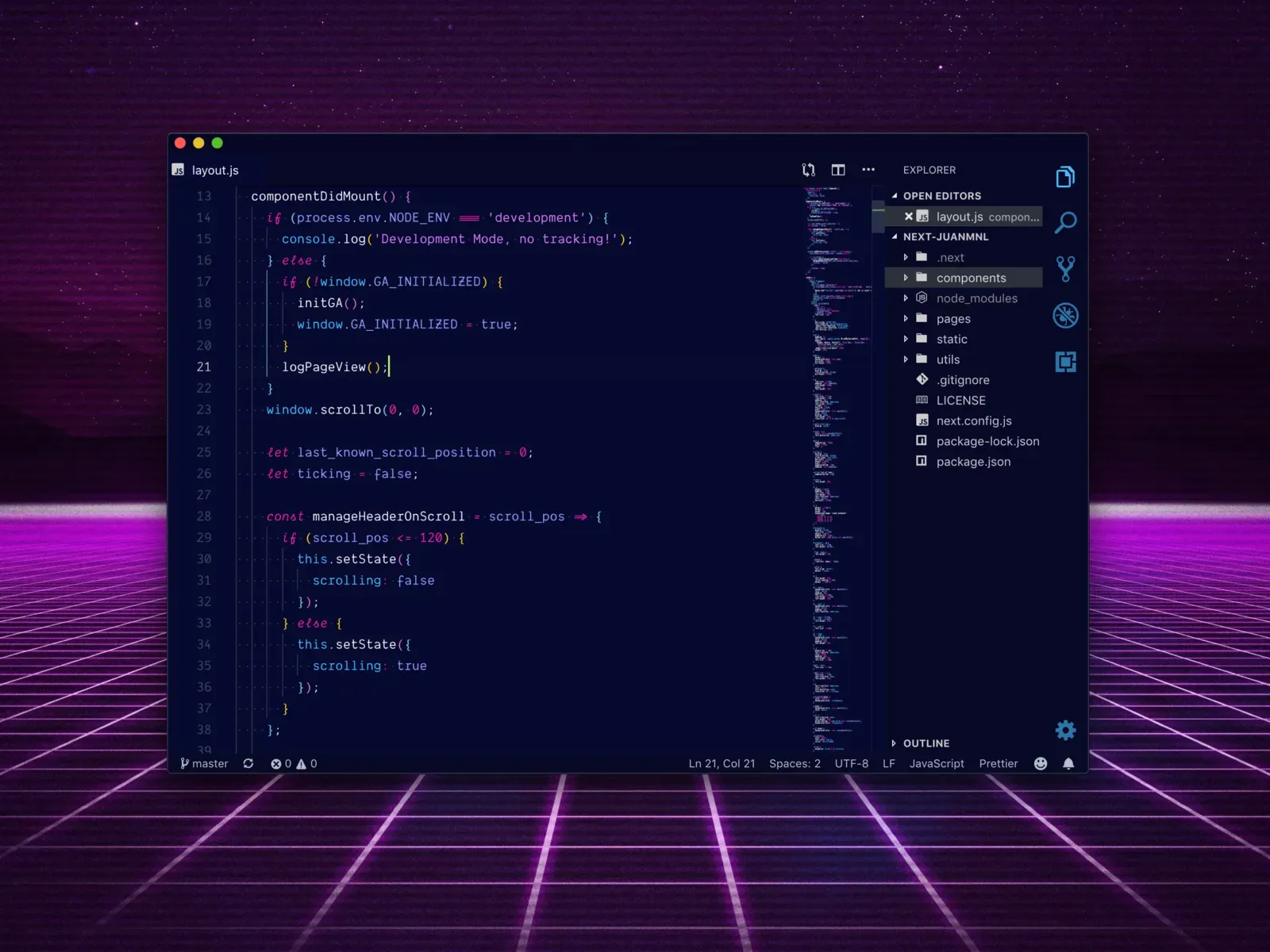 1984, my most popular VSCode theme