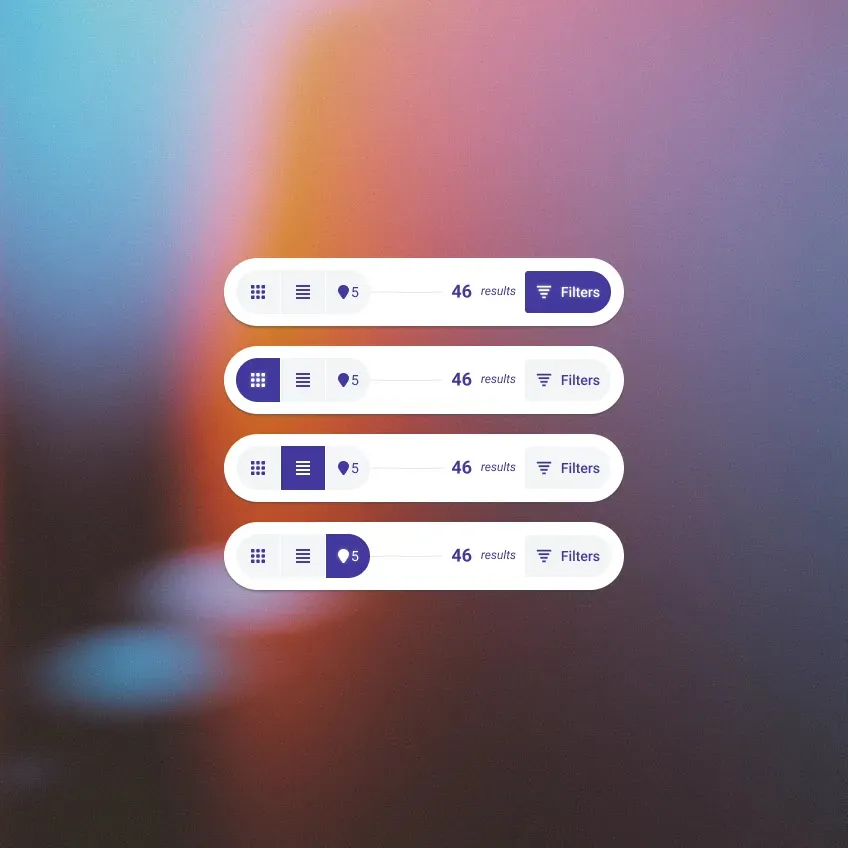 Quick navigation menu concept